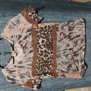 Bibi multi-color blouse